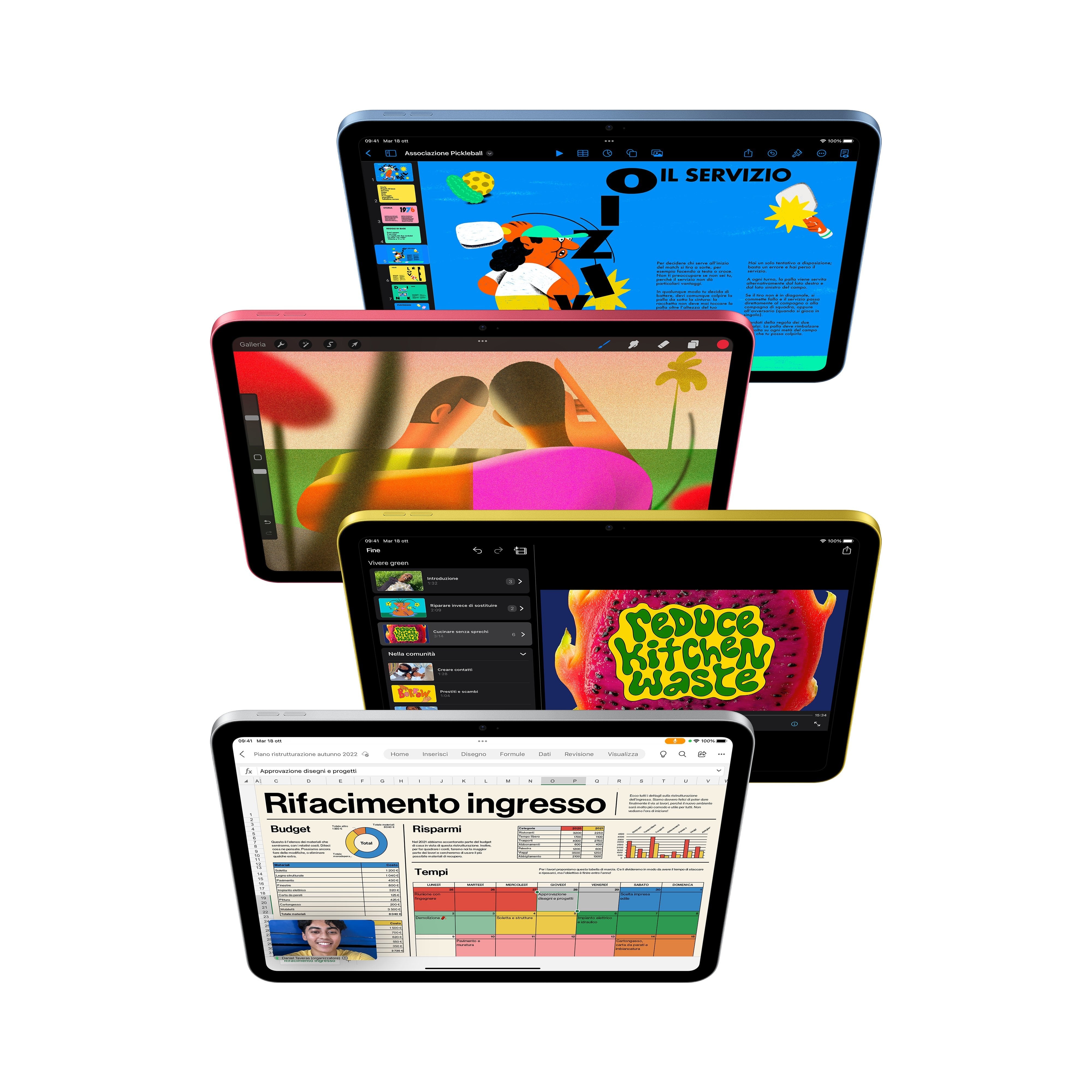 EAN 0194253390305 - Apple iPad w/ 3 Years Warranty 256 GB 27,7 cm (10.9") Wi-Fi 6 (802.11ax) iPadOS 16 Rosa imagen 3