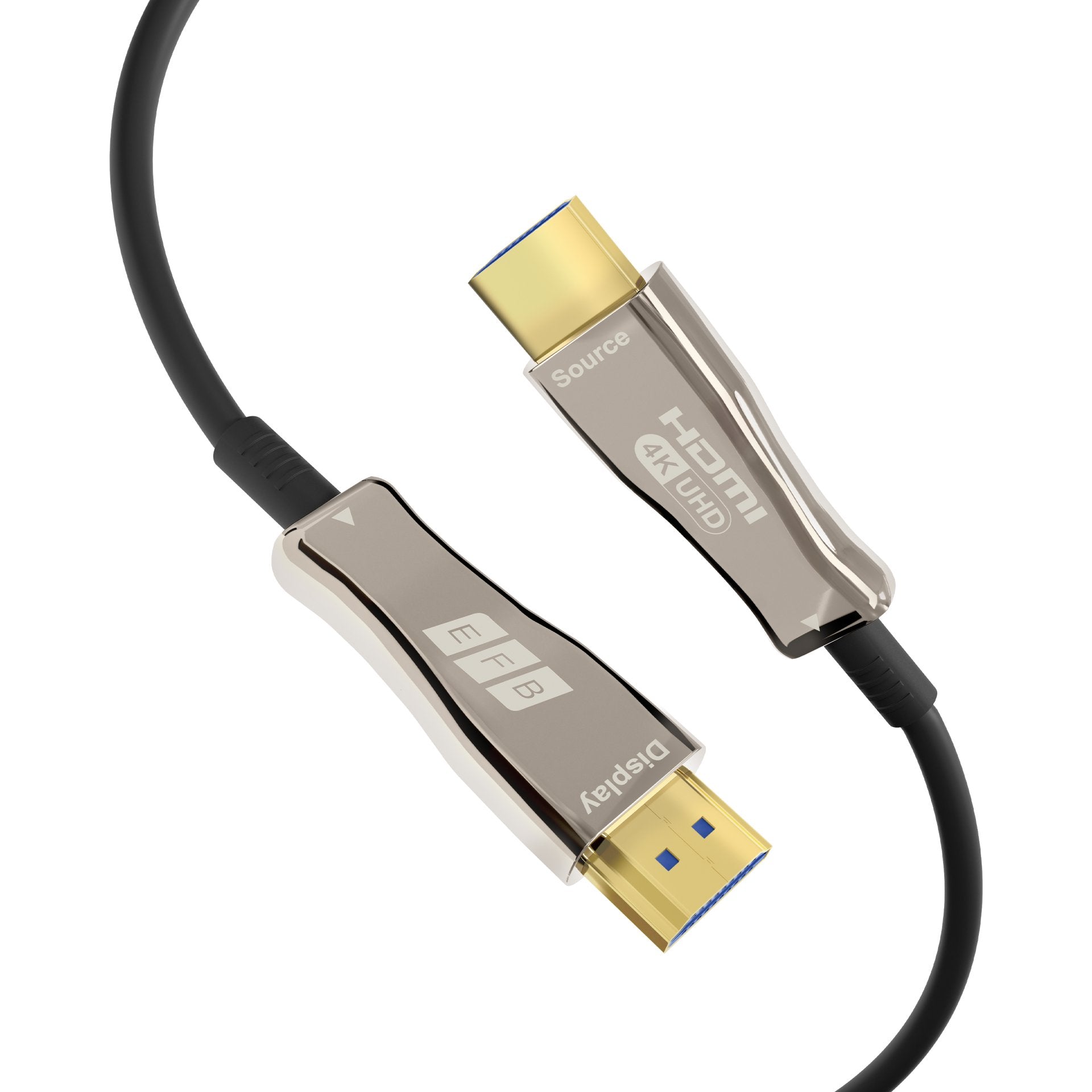 EAN 4049759324926 - EFB Elektronik HDMI-20-00009 cable HDMI 30 m HDMI tipo A (Estándar) Negro, Acero inoxidable imagen 4