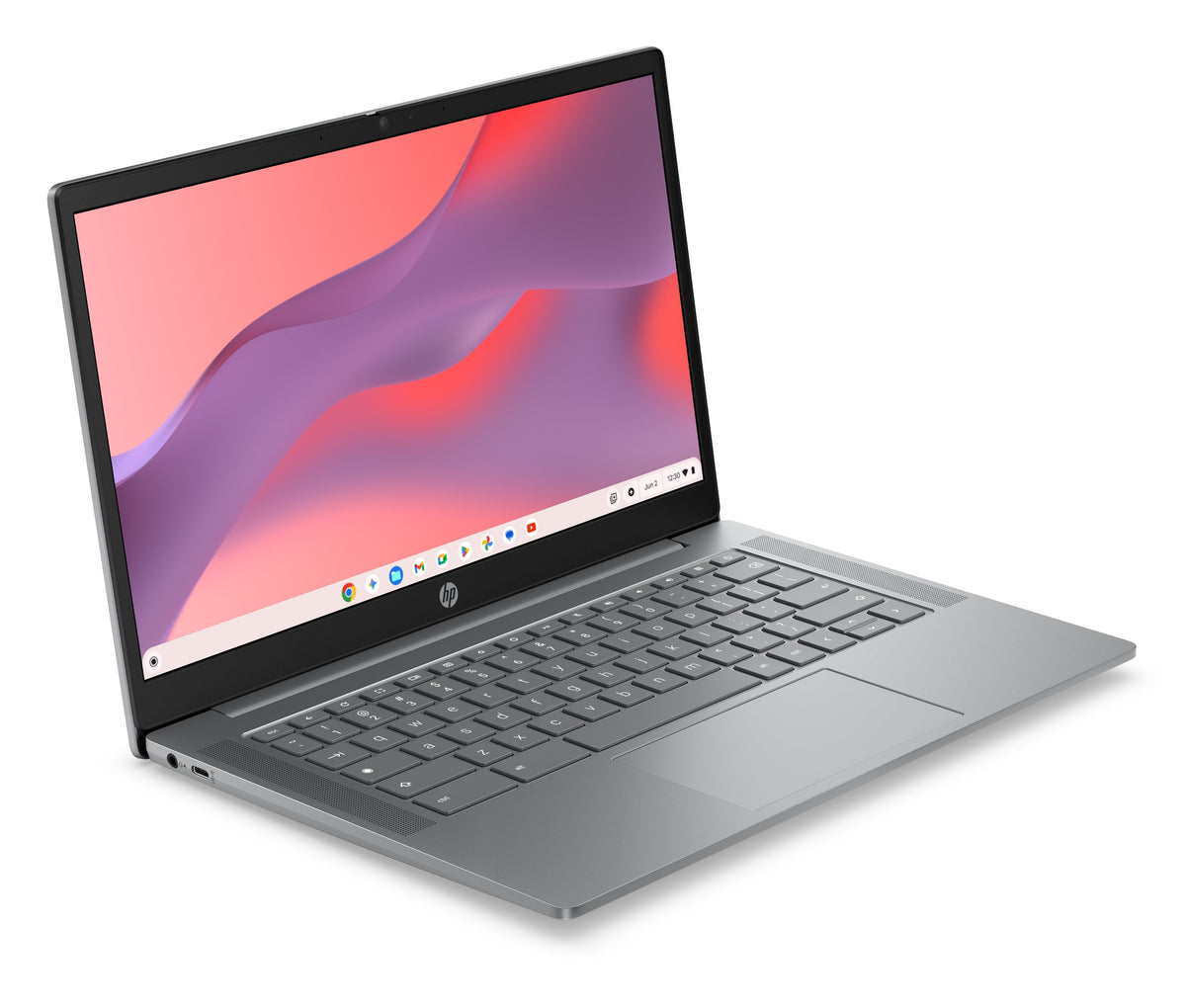 EAN 881767055720 - HP Chromebook 14a-nm0006nsx MediaTek 35,6 cm (14") Full HD 8 GB LPDDR5-SDRAM Wi-Fi 6 (802.11ax) ChromeOS P imagen 2