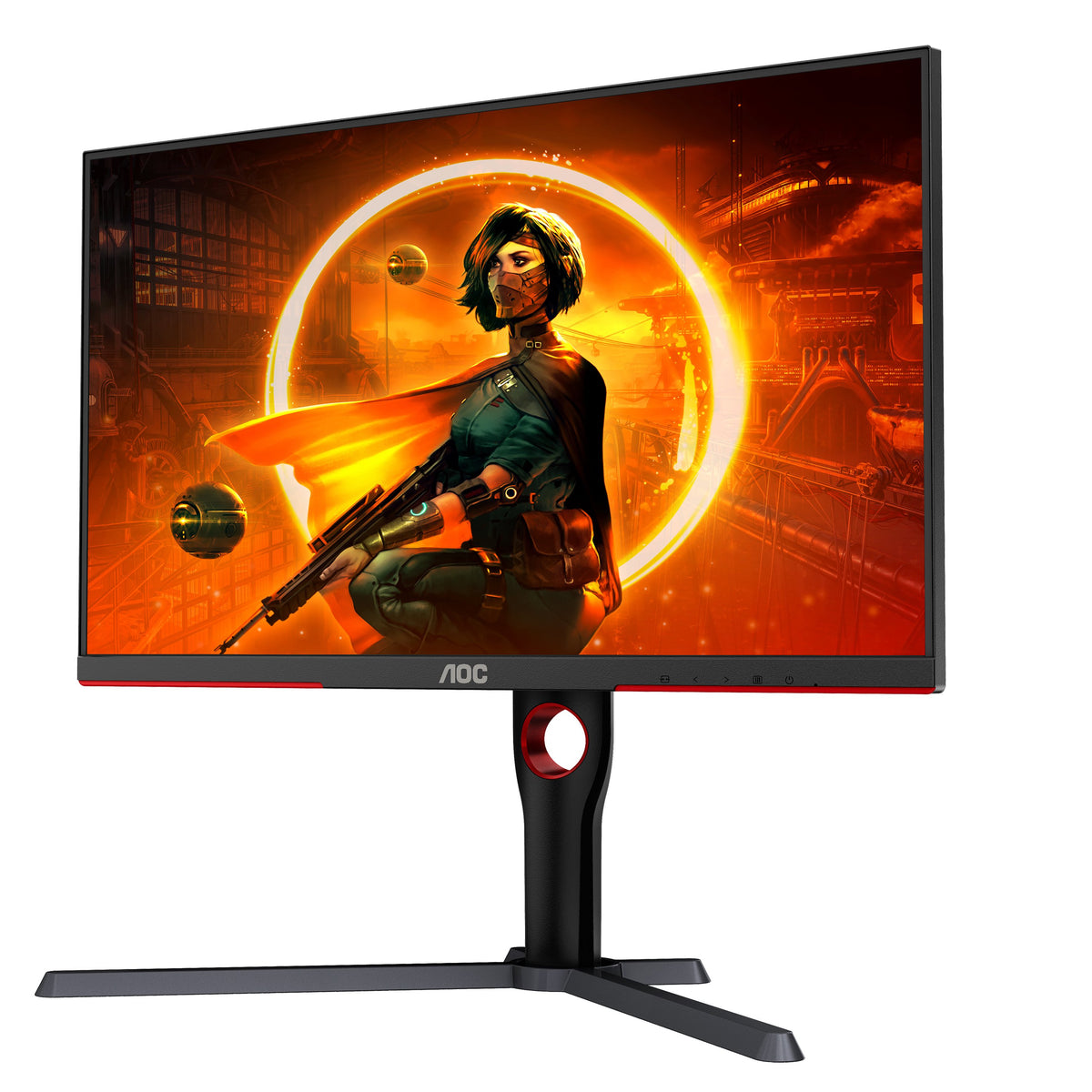 EAN 4038986181440 - AOC G3 Q27G3XMN/BK pantalla para PC 68,6 cm (27") 2560 x 1440 Pixeles 2K Ultra HD LED Negro, Rojo imagen 8