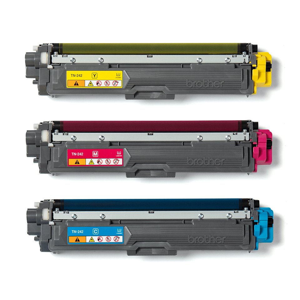 EAN 4977766812856 - Brother TN-242CMY cartucho de tóner 1 pieza(s) Original Cian, Magenta, Amarillo imagen 2