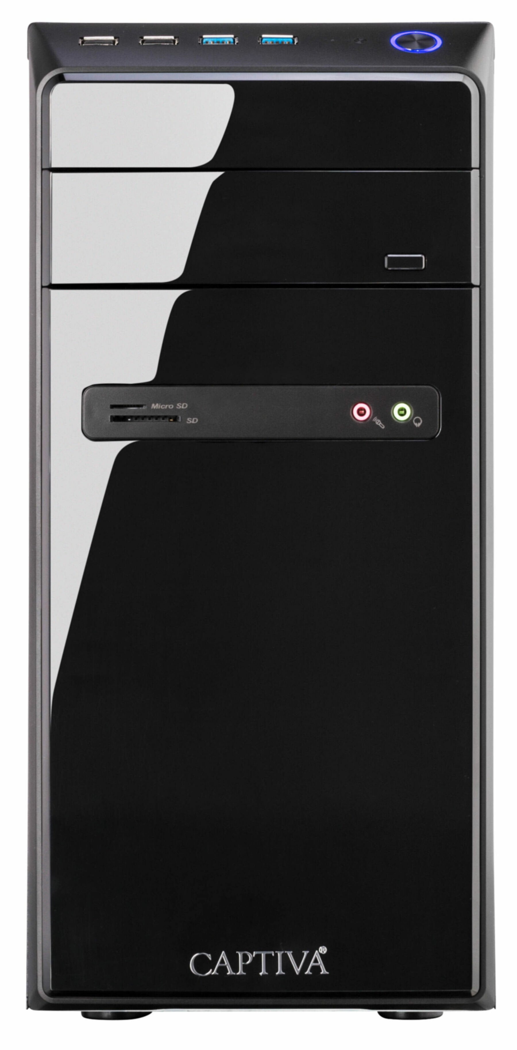 Pc Captiva Business Office R100-507 Ryz5 Pro 5655g 32gb 1tbssd W11 Home