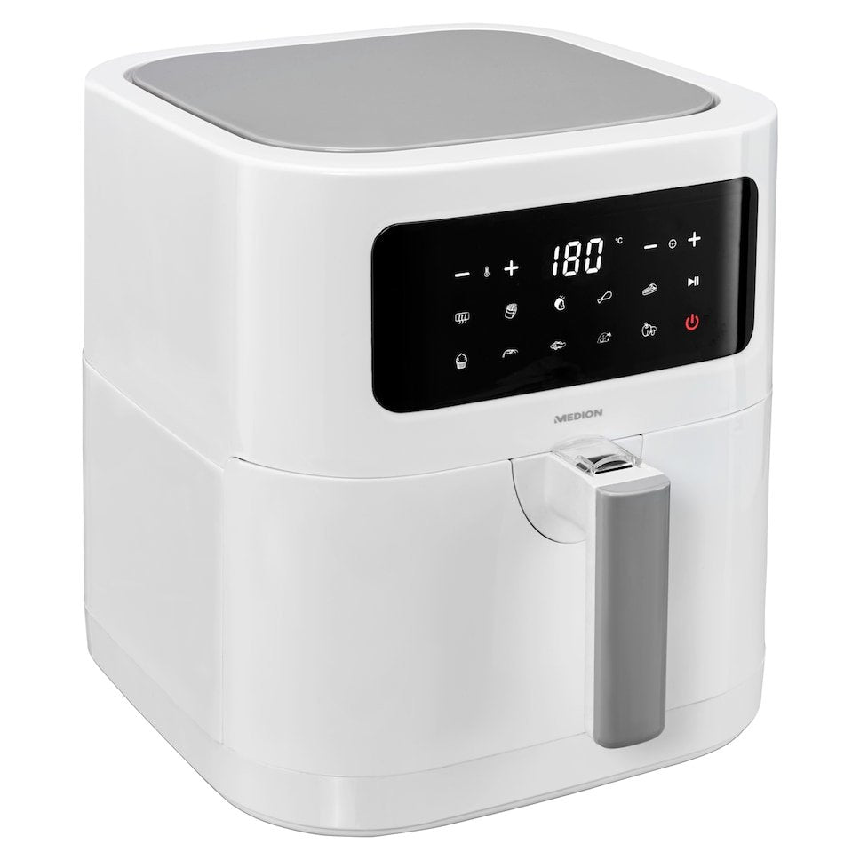 Medion Freidora Life Md 11740 E40 Xl (Blanco, 2.150 Watt, Korb 5,2 Liter) 50076198
