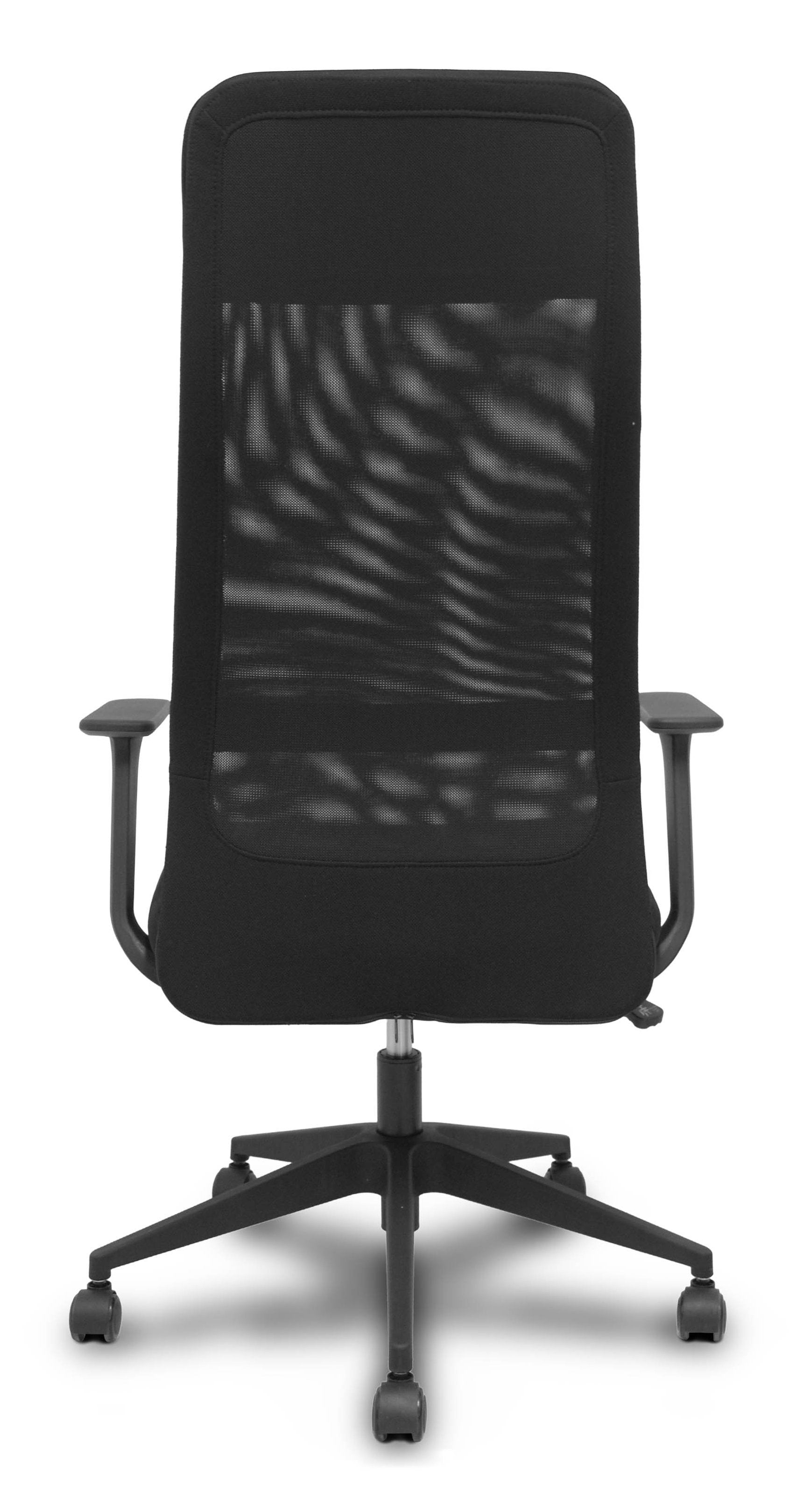 Piqueras Y Crespo Forol Silla Pro536 Basculante Tela Negra Brazos Fijos