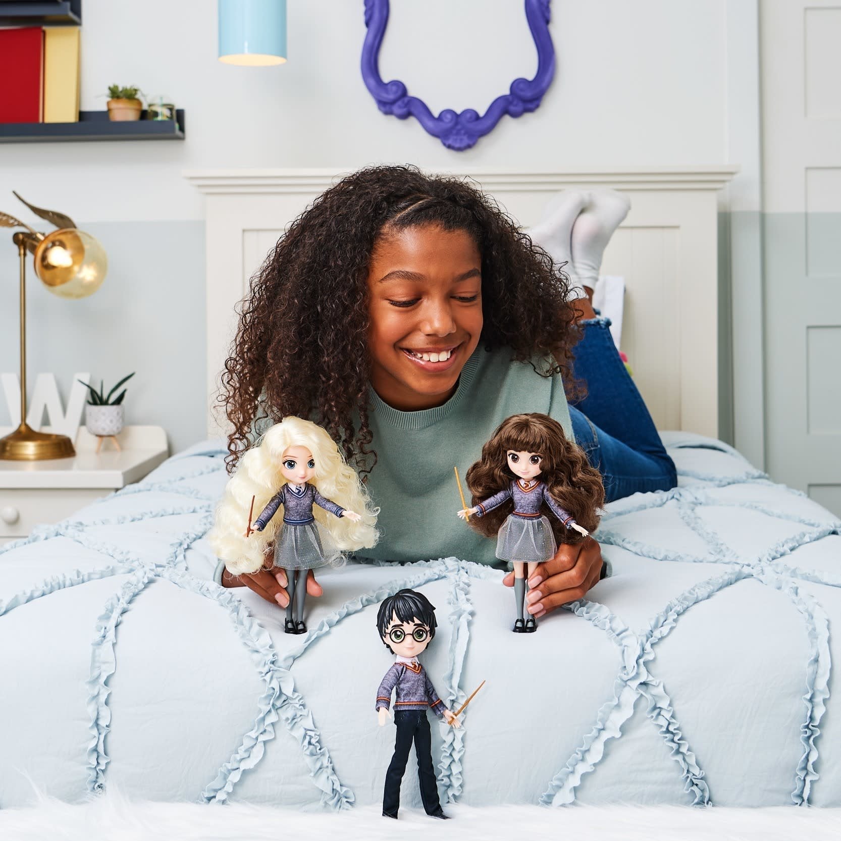 Spin Master Wizarding World Harry Potter - Muñeca Hermione Granger Con Cabello Peinado 6061835