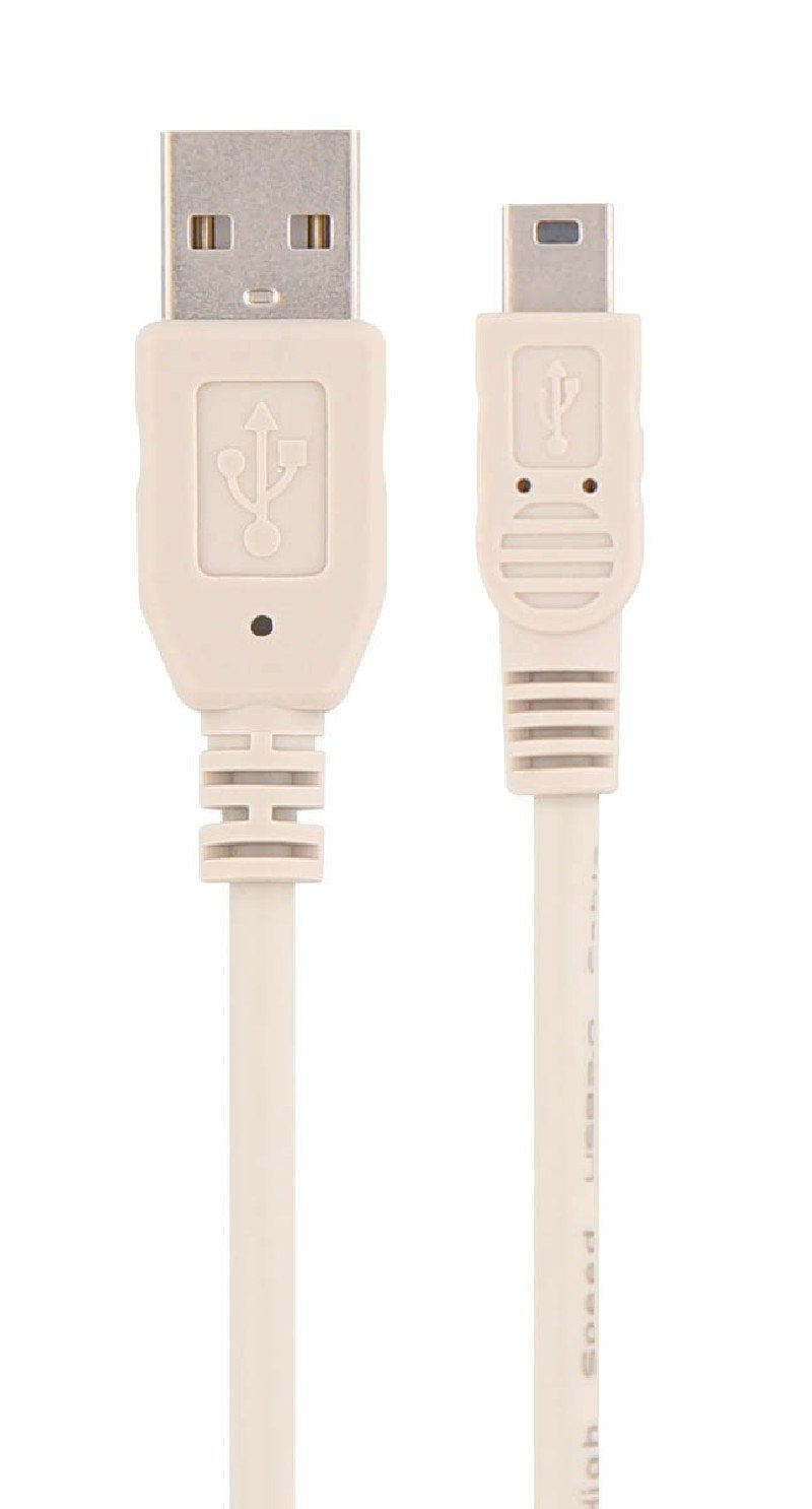 Cable T Nb Usb 2.0 Type A - Mini B M/M 1m (Blanco)