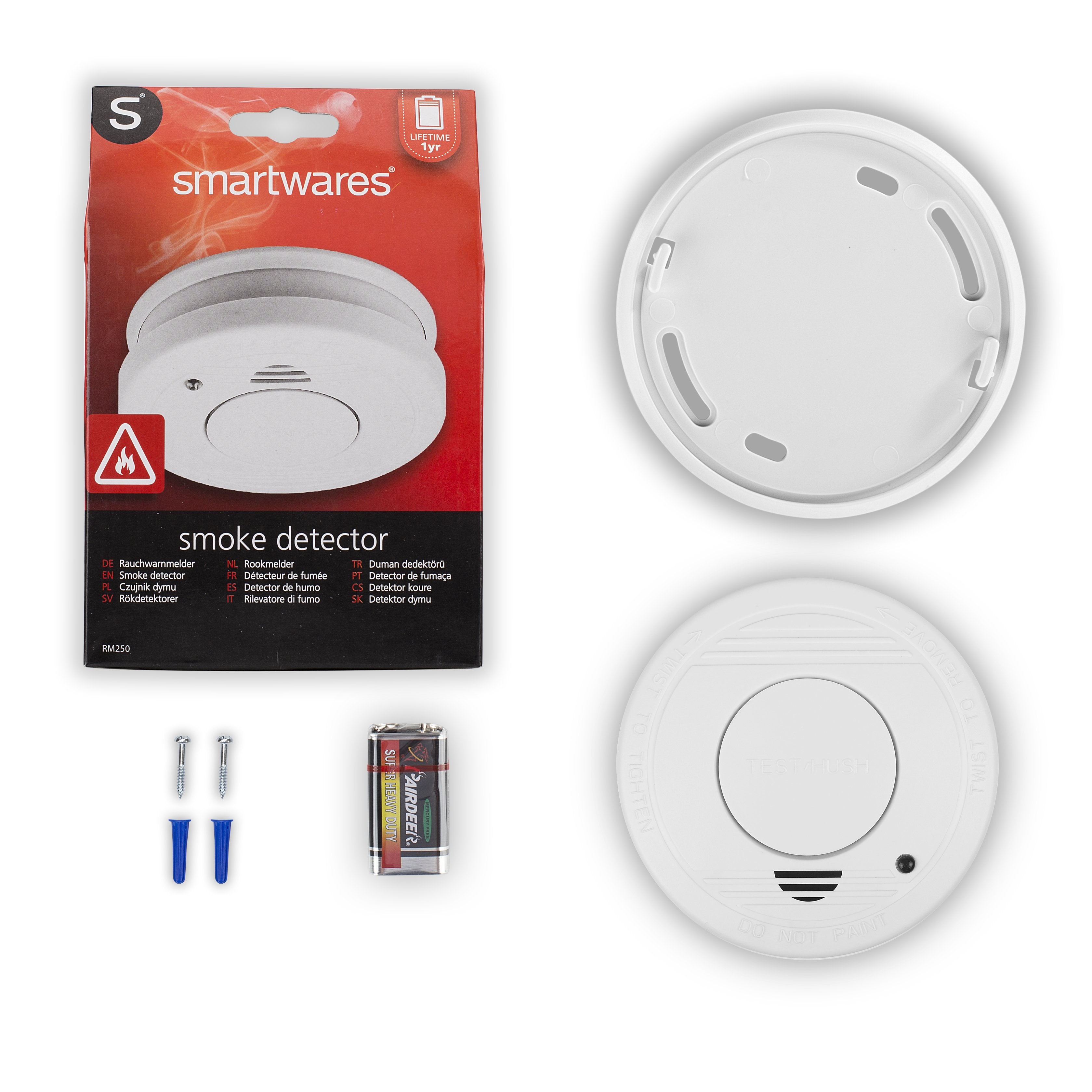 EAN 8711658061672 - Smartwares 10.044.62 detector de humo Detector fotoeléctrico de reflexión imagen 10