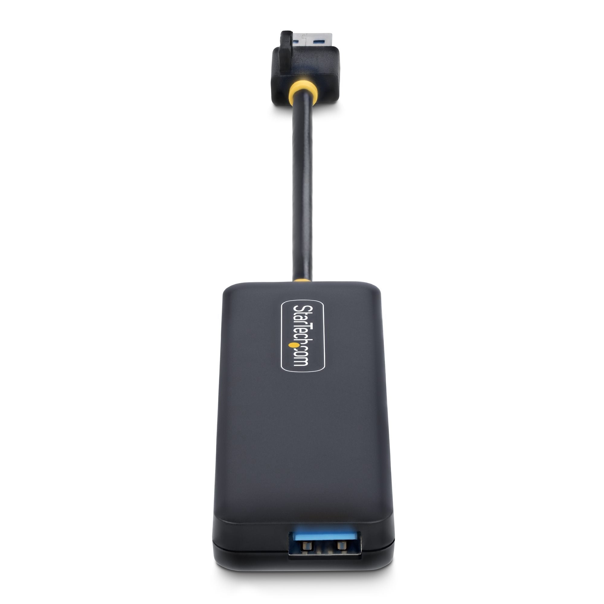 EAN 0065030912143 - StarTech.com H5A4A-USB-HUB hub de interfaz USB 3.2 Gen 1 (3.1 Gen 1) Type-A 5000 Mbit/s Negro imagen 4