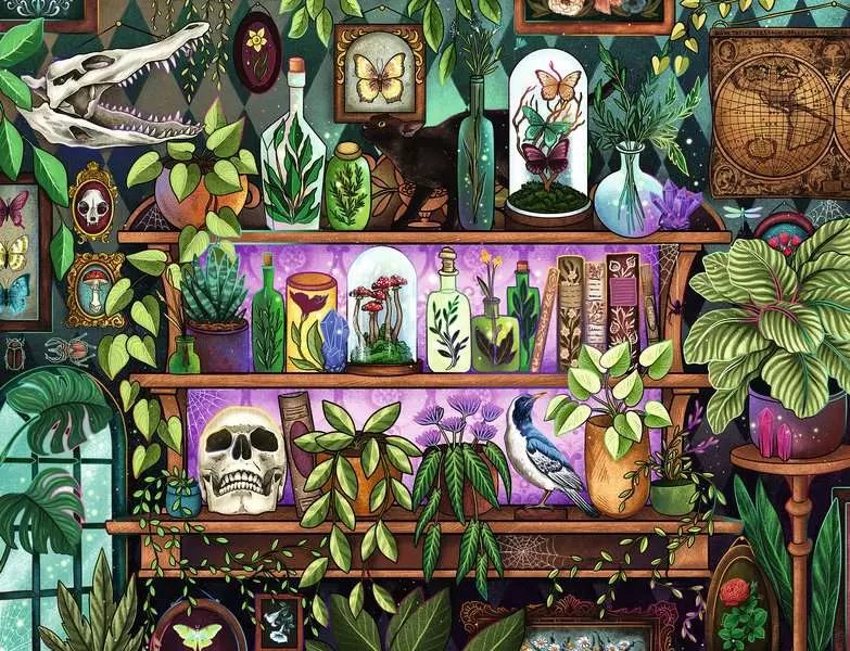 Ravensburger Rompecabezas Las Cosas Favoritas De Una Bruja 2000 Partes 12001416