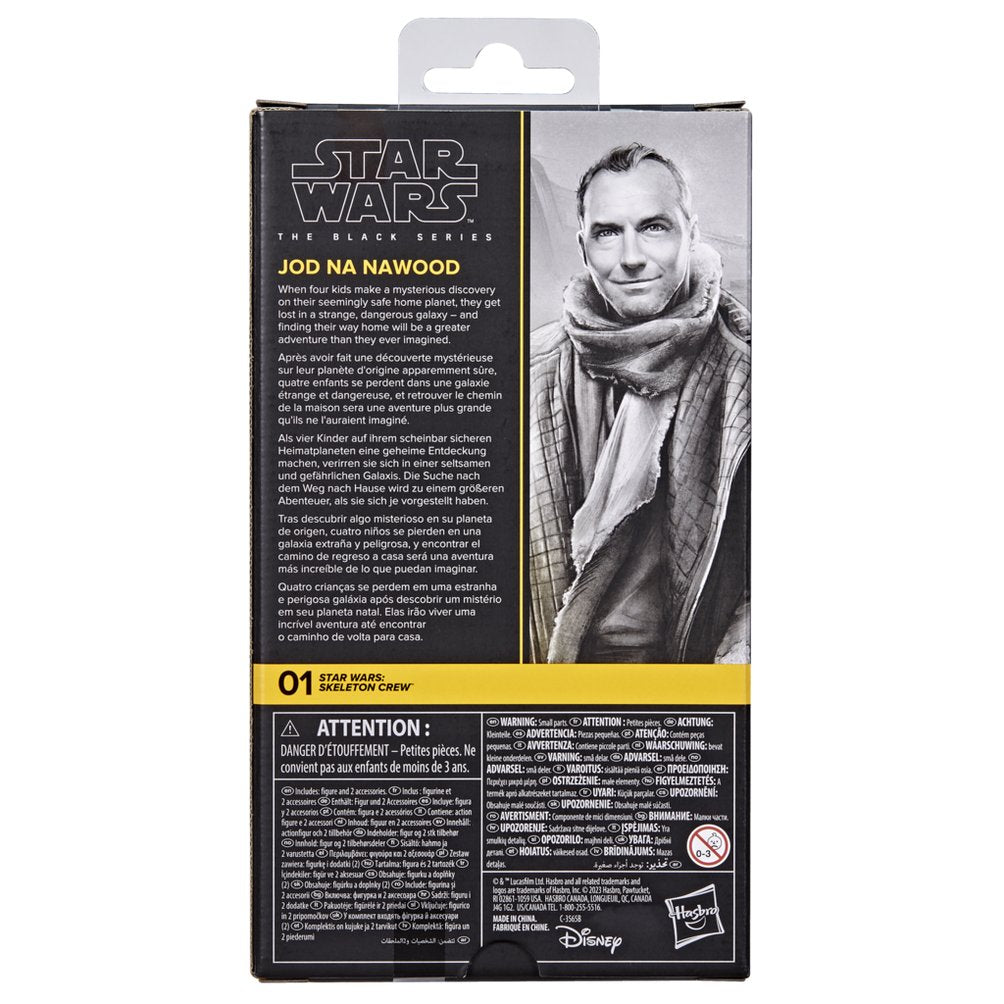 Figura Hasbro Star Wars The Black Series Skeleton Crew Jod Na Nawood
