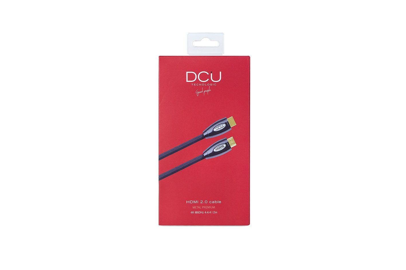 Dcu Cable Conexión Hdmi 2.0 A Hdmi 2.0 Macho-Macho Metal Premmium 3 Metros