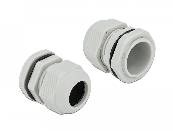 Delock Cableverschraubung Pg25 10 Stück Grau