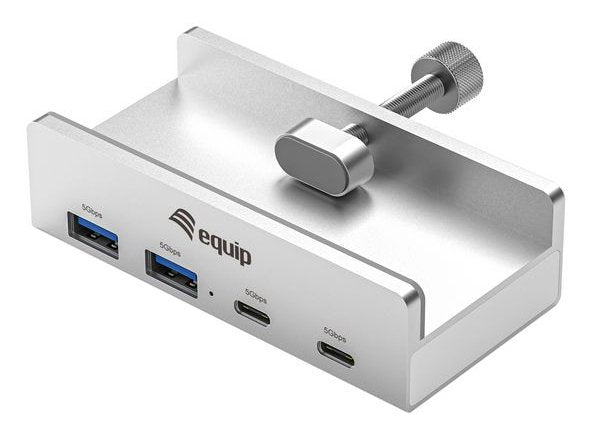 Equip 4-Port-Klemm Usb-A3.2-Hub->2xusb-C 2xusb-A 5gbps