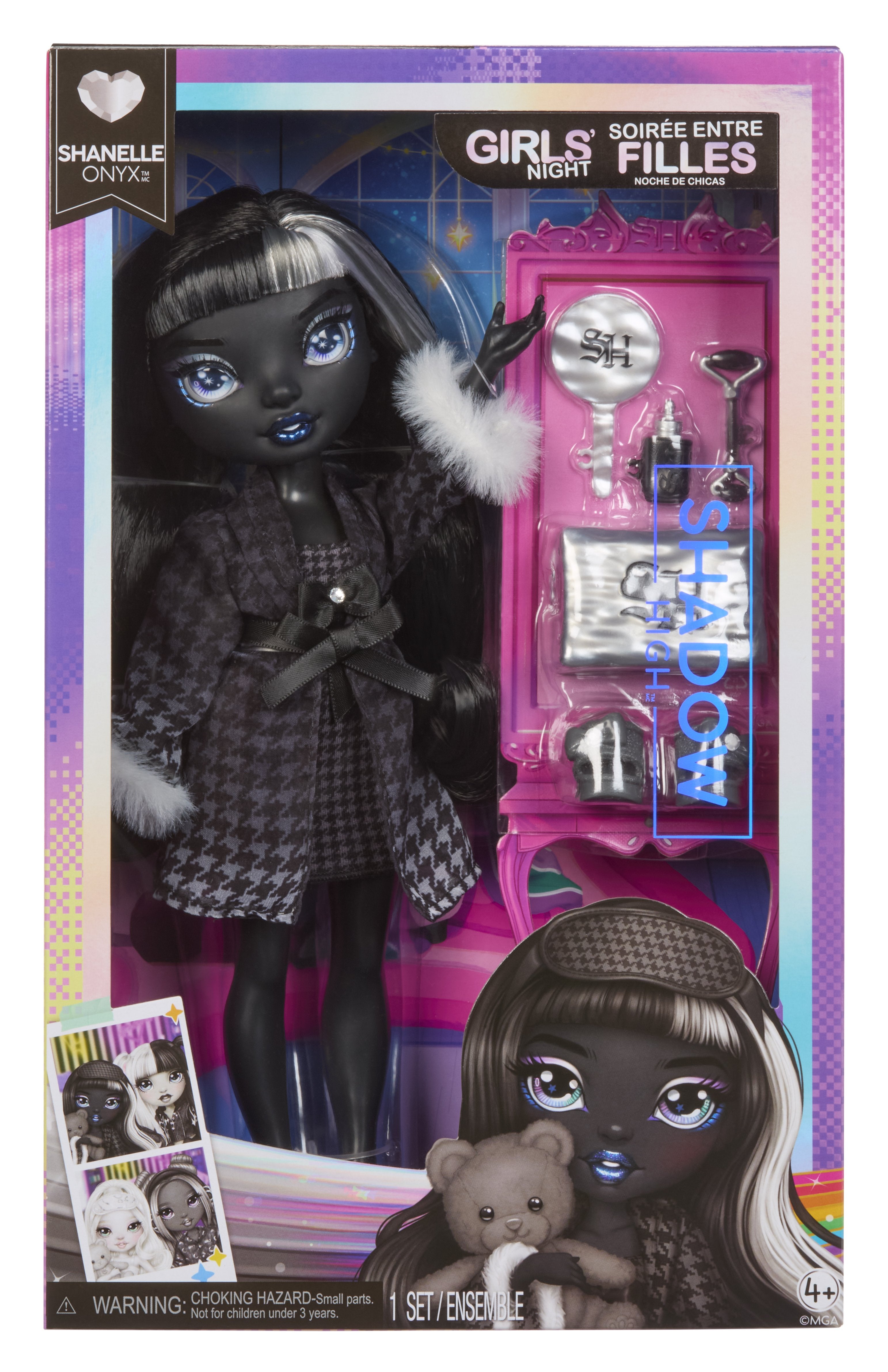 Muñeca Shanelle Fashion Doll Girls Night Shadow High