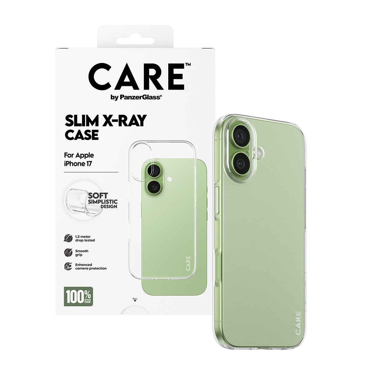 EAN 5715685027192 - PanzerGlass CARE by ® Fashionable Case Transparent X-Ray Soft Basic iPhone 17 funda para teléfono móvil T imagen 5