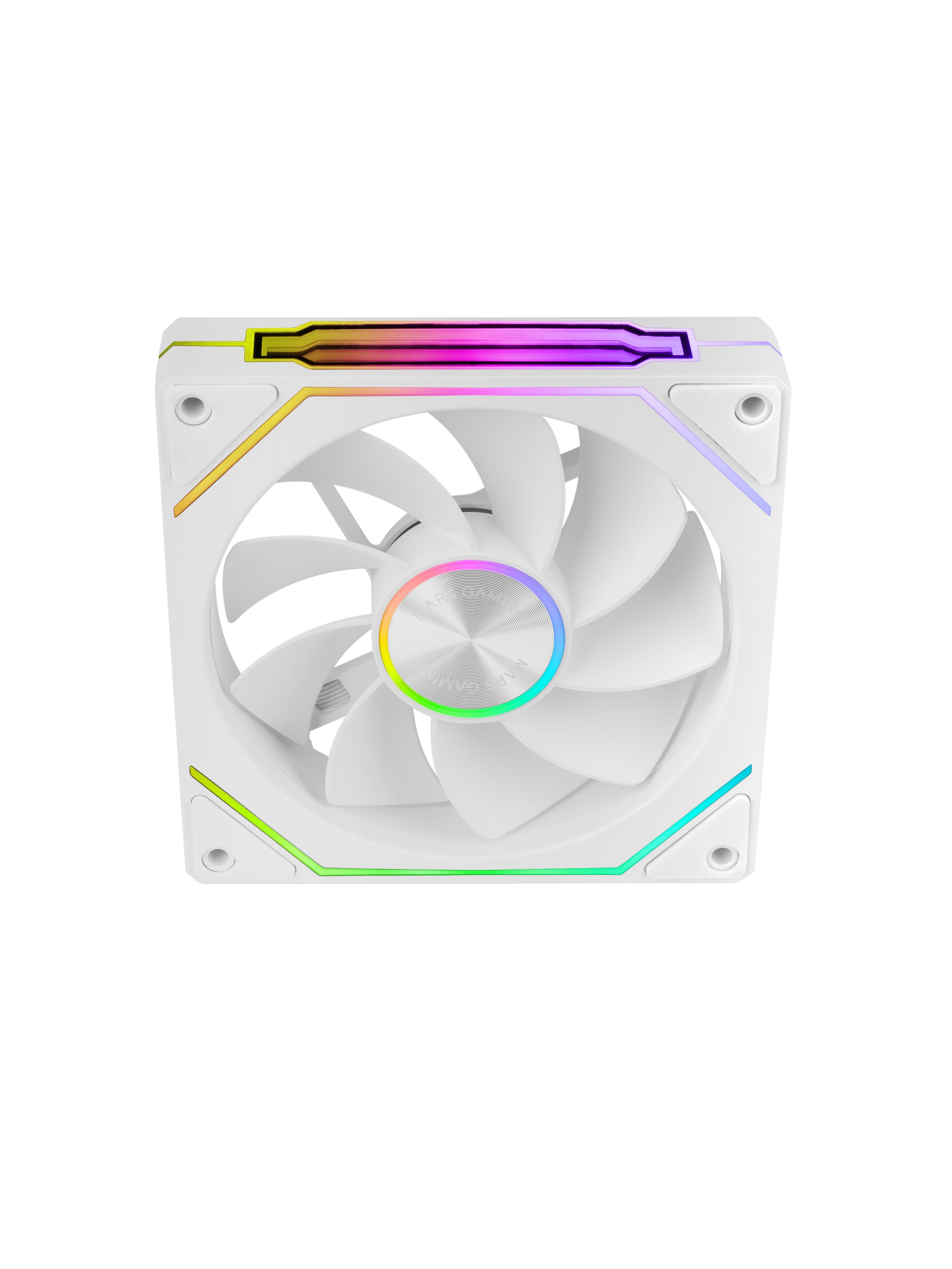 Pack 3 Ventiladores Invertidos Mars Gaming Mf-Linkfinitykit2r 12cm Argb Blancos