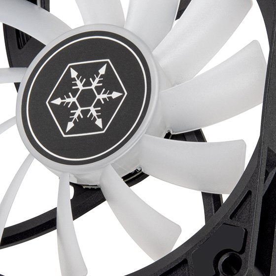 Ventilador Silverstone Air Slimmer 90 Argb (Negro) Sst-As90b-Argb