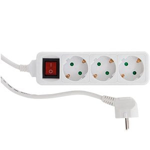 EAN 4008297123514 - REV 0512351555 base múltiple 1,4 m 3 salidas AC Interior Blanco imagen 1