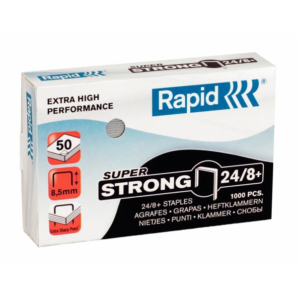 Rapid Heftklammern 12.8 Mm 24 8