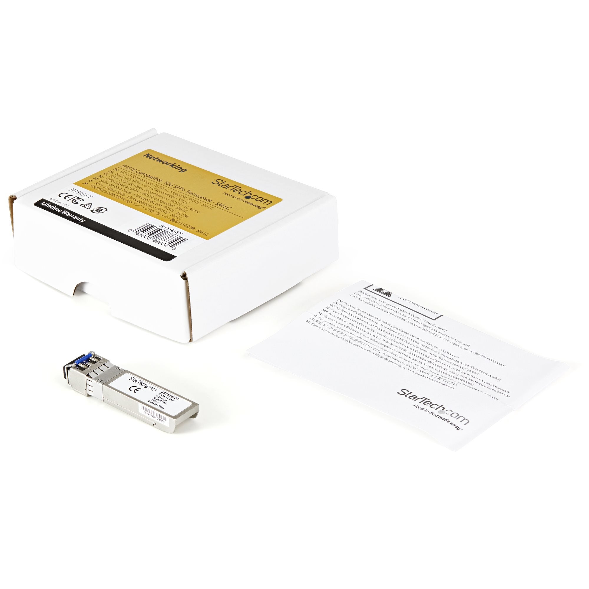 Startech.Com Módulo Transceptor Sfp+ Compatible Con El Modelo J9151e De Hp - 10gbase-Lr