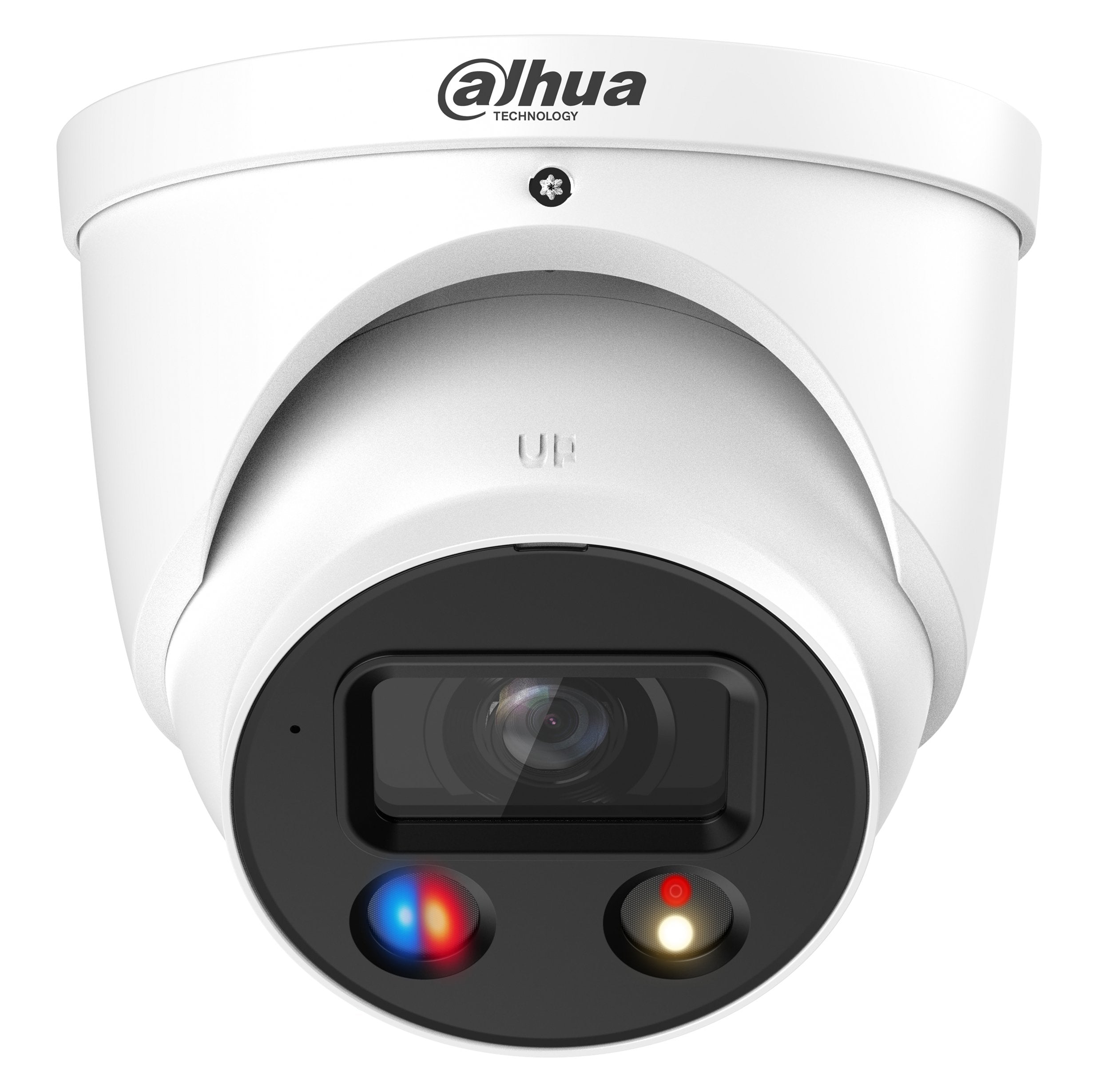 Cámara  (Dh-Ipc-Hdw3849hp-As-Pv-0280b-S5) Dahua Ip Turret 8mp Smart Dual Illumination Active Deterrence Tioc 3.0 Ip67 2.8mm