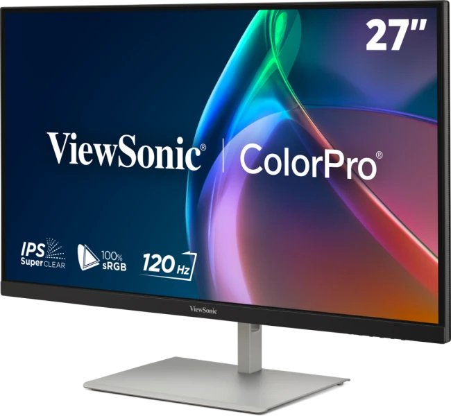 Monitor Pantone 27"  120hz 2k Qhd Validado 100  Srgb Y Calibrado De F Brica Con Usb-C De 90w. Blanco
