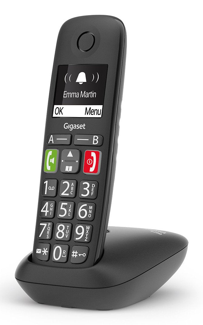 EAN 4250366856186 - Gigaset E290A Teléfono DECT/analógico Identificador de llamadas Negro imagen 5