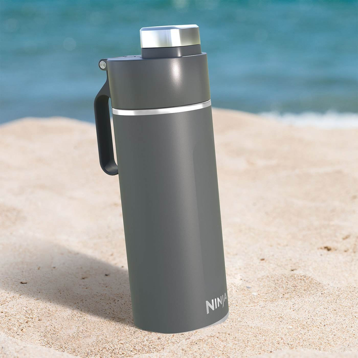 Termo Ninja Trinkflasche 530ml -Gris
