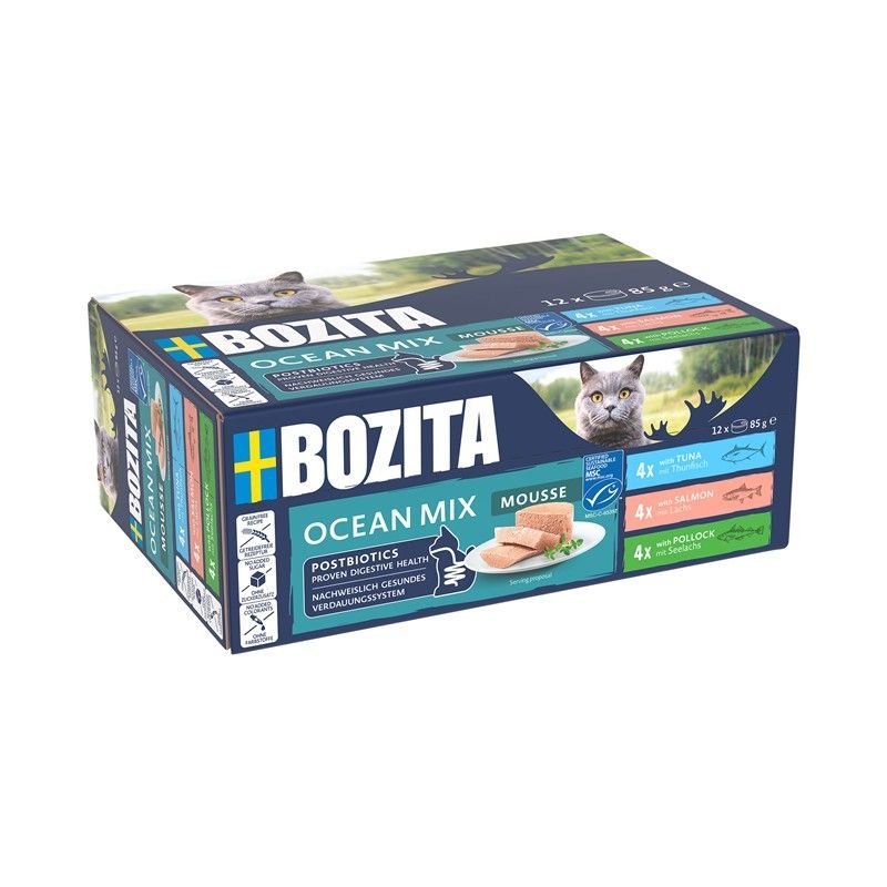 Bozita Mousse Mixed Ocean 12x85g