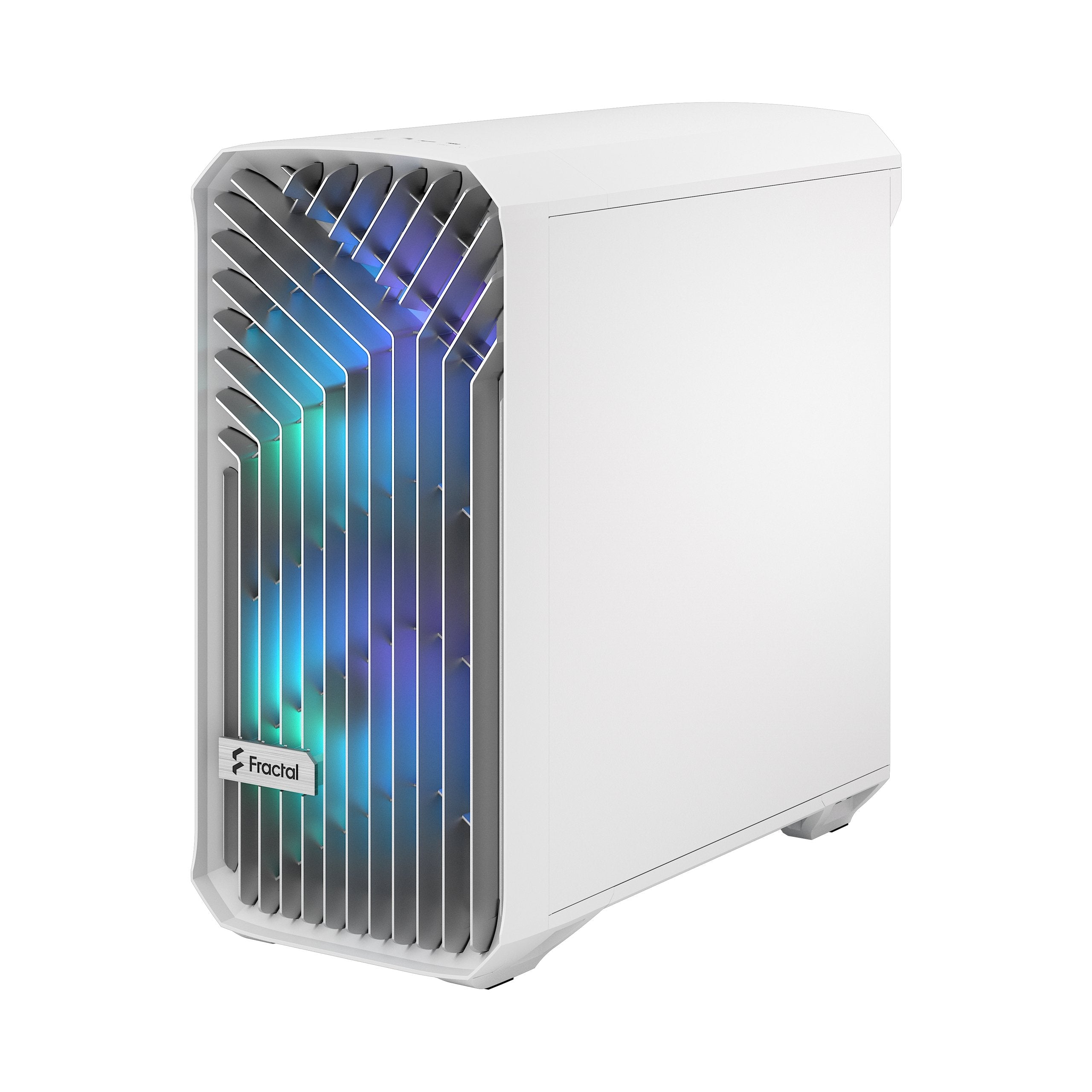Caja Pc Fractal Design Compact Rgb White Tg Clear, Tower-Gehäuse Fd-C-Tor1c-05