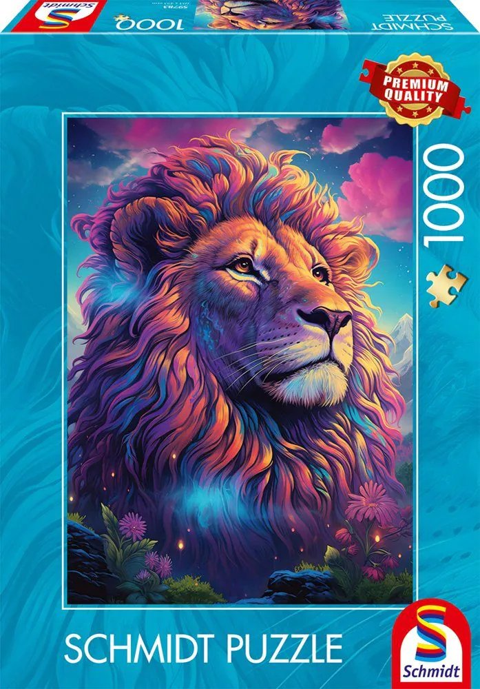 Puzzle Schmidt Games León En El Viento De Color  59783
