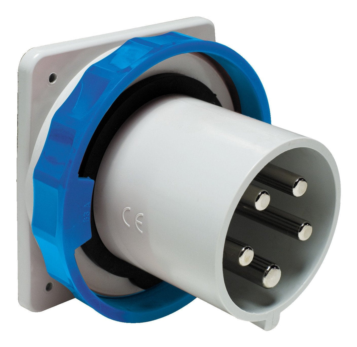 Elso Apwg Aqua-Top Schuko 445419 2fach Senkrecht Licht- Basaltgrau