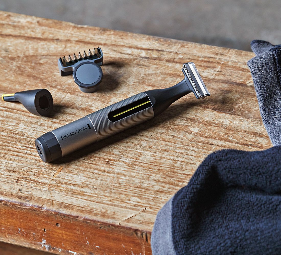 Remington Hg5000 Omniblade Multi-Pro Beard Trimmer, Black Silver