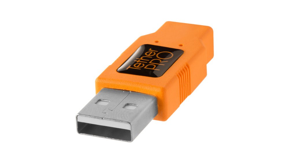Tether Tools Cu1917 Adaptador De Cable Usb 2.0 A Naranja