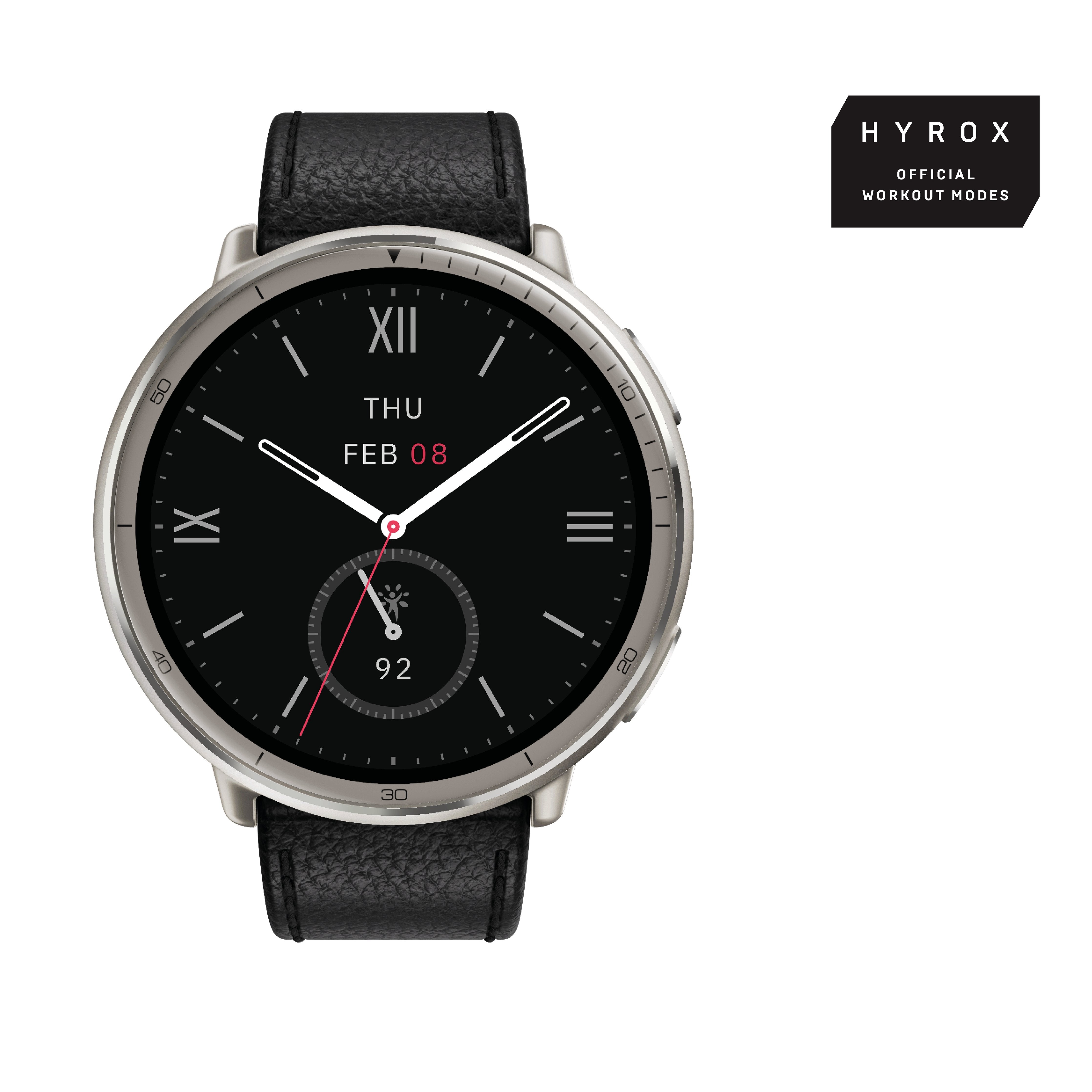 EAN 6970100377552 - Amazfit W2433EU1N Relojes inteligentes y deportivos 3,35 cm (1.32") AMOLED Digital 466 x 466 Pixeles Pant imagen 1