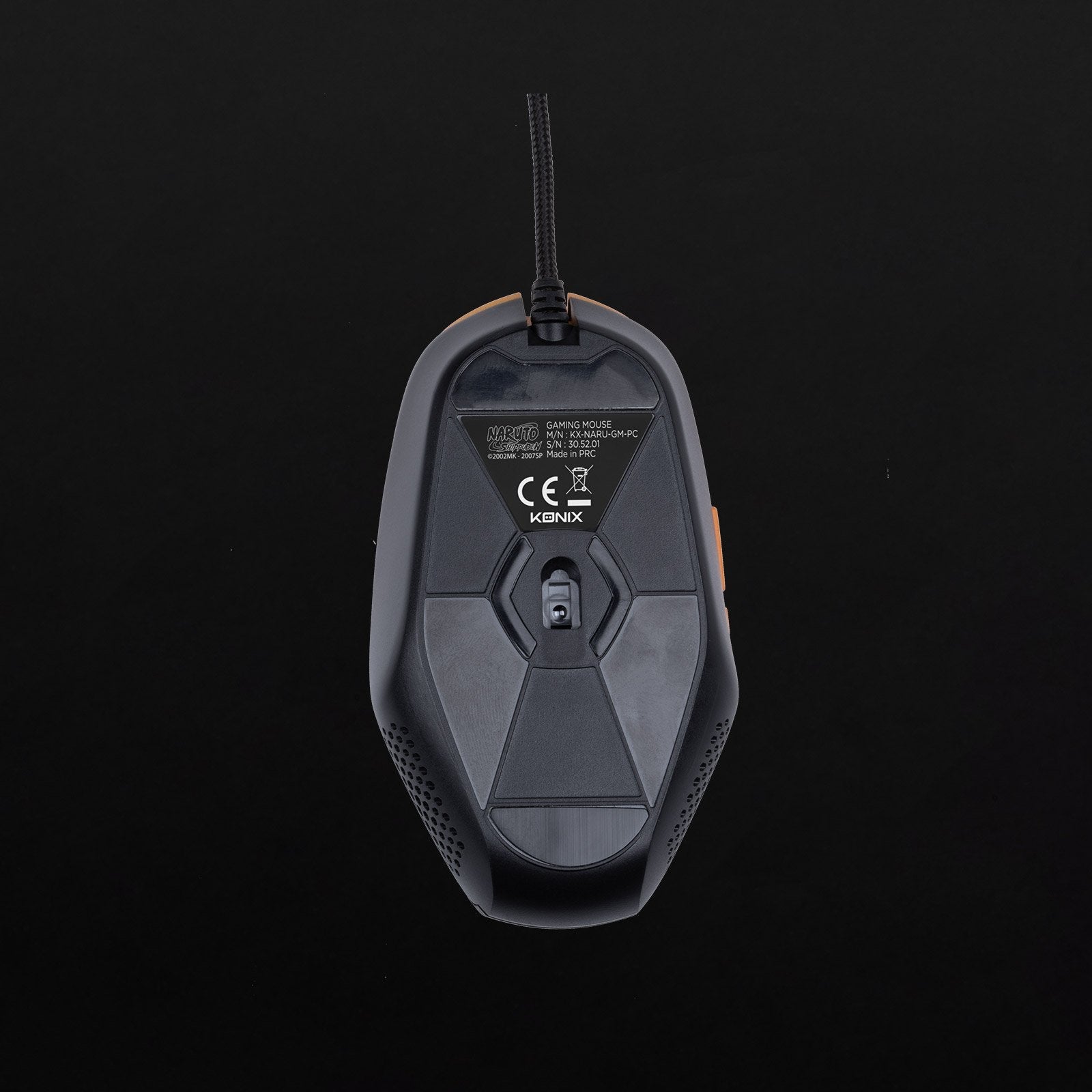 Konix Naruto Kx Gaming Mouse Ratón Juego Ambidextro Usb Tipo A Óptico 3600 Dpi
