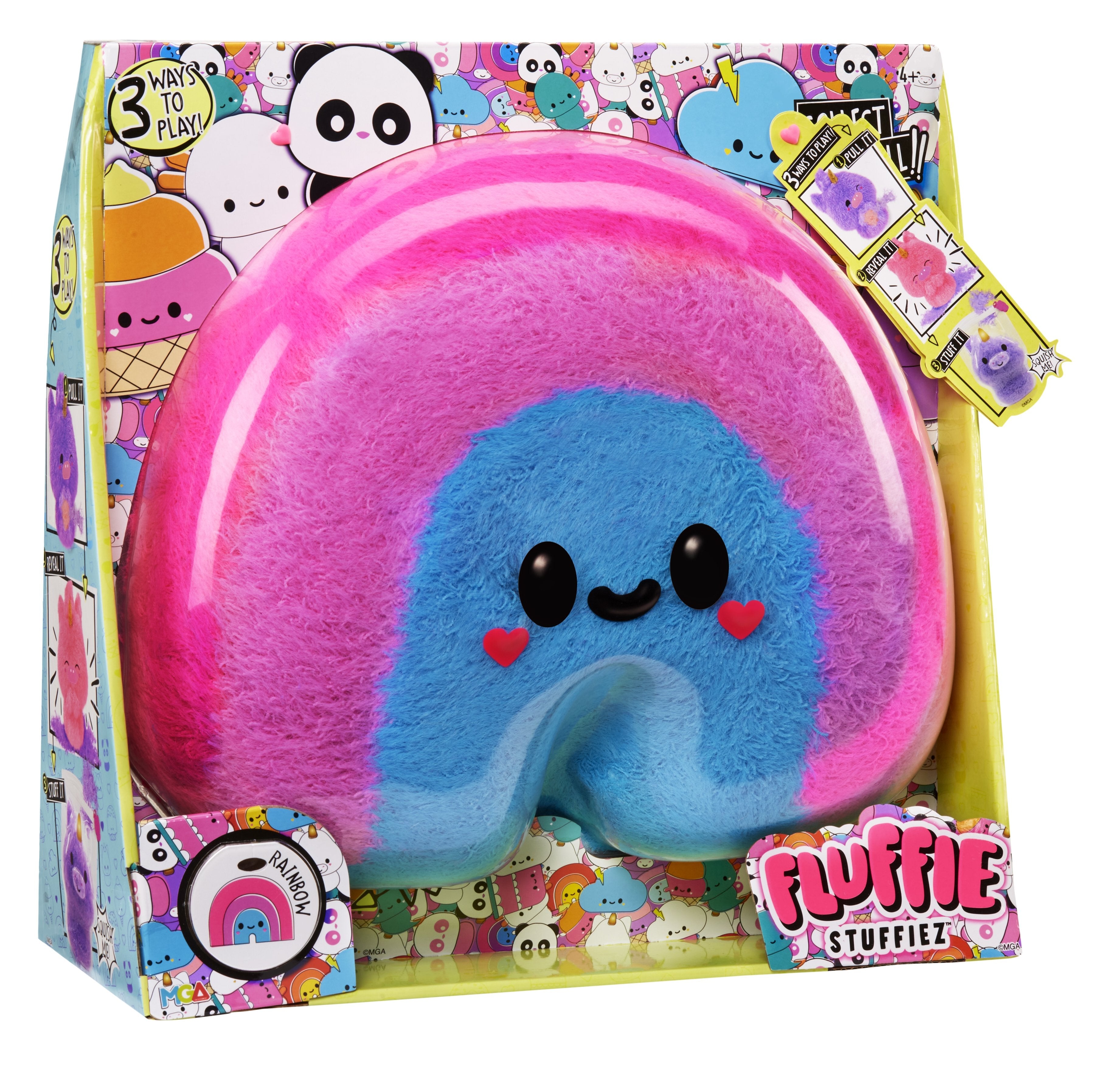 EAN 0035051594406 - MGA Entertainment Fluffie Stuffiez Large Plush - Rainbow imagen 10