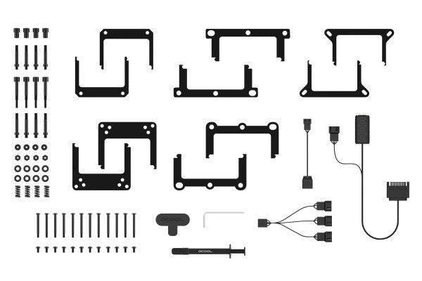 Refrigeración Por Agua Alphacool Eisbaer Pro Hpe Aurora 360 Cpu Aio 360 Mm