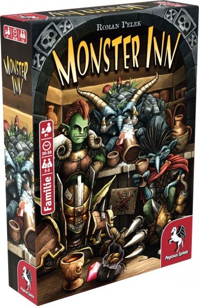 Pegasus Monster Inn, Juego De Cartas 18288g