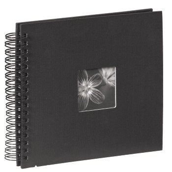 Hama Fine Art Spiral Negro 28x24 50 Paginas Negras 90145