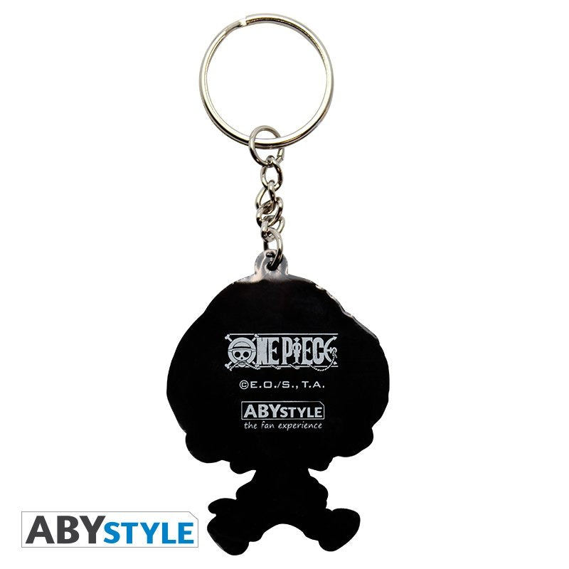 Llavero Pvc Abystyle Luffy Super Deformed