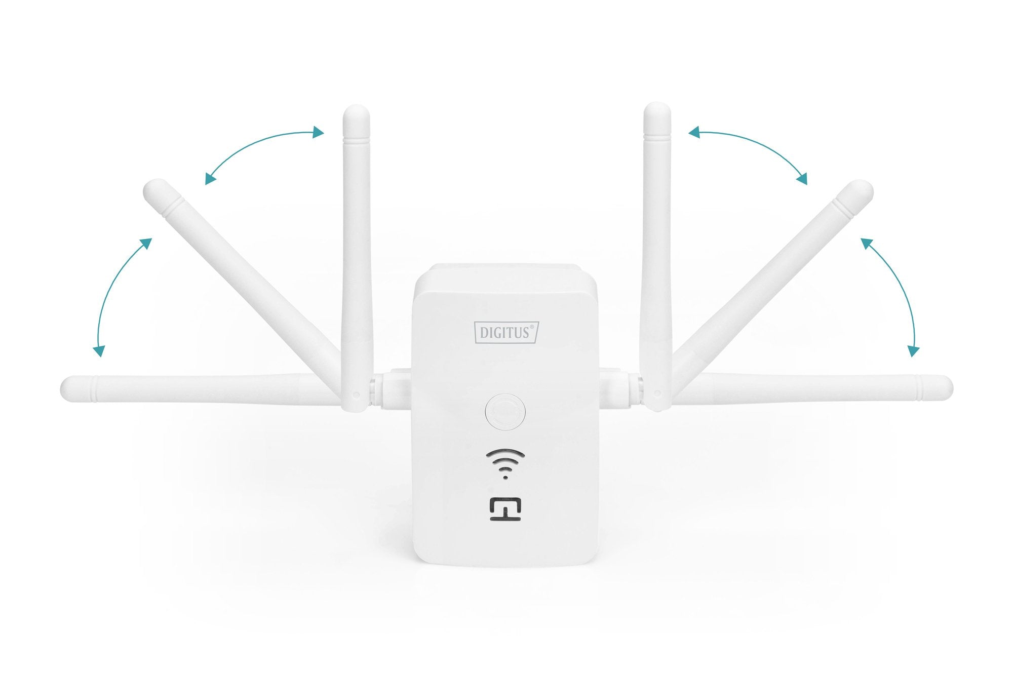 Repetidor Inalámbrico Digitus 300 Mbps 2,4 Ghz + Puerto De Carga Usb