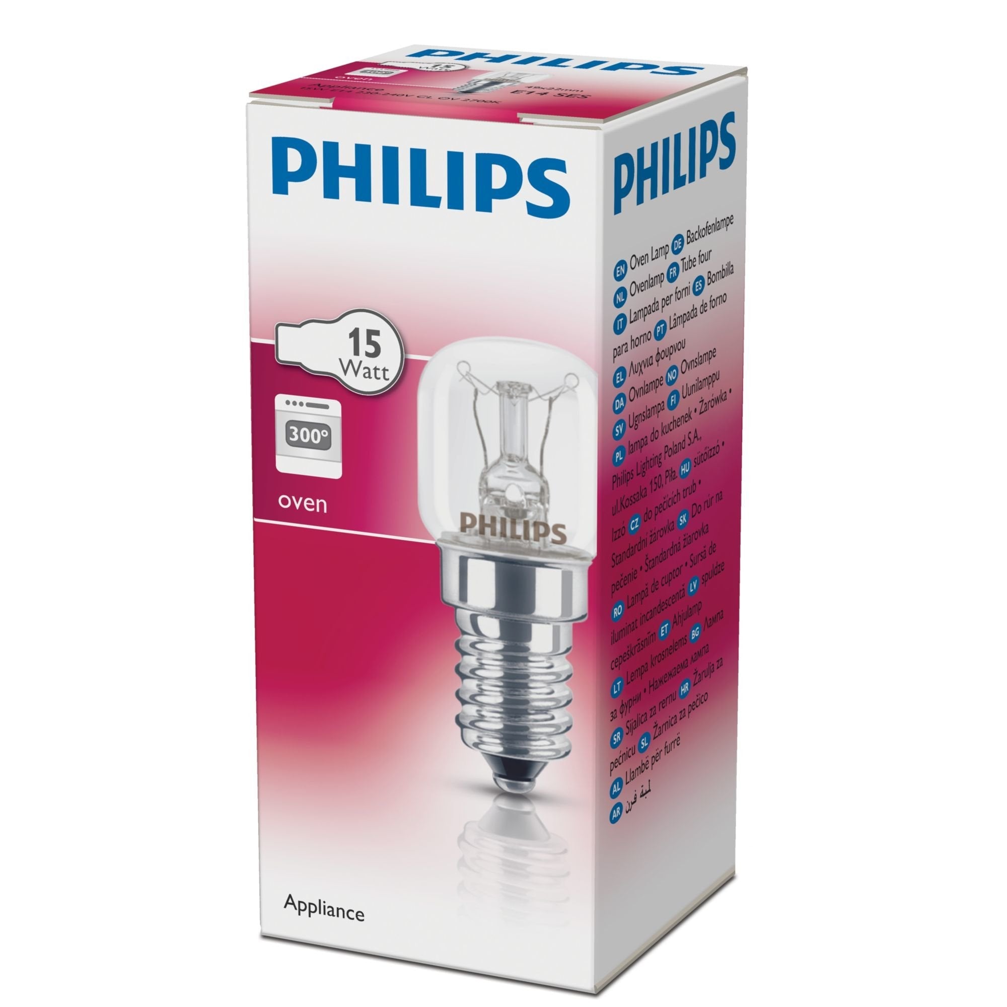Philips Oven Bulb T22 E14 15w