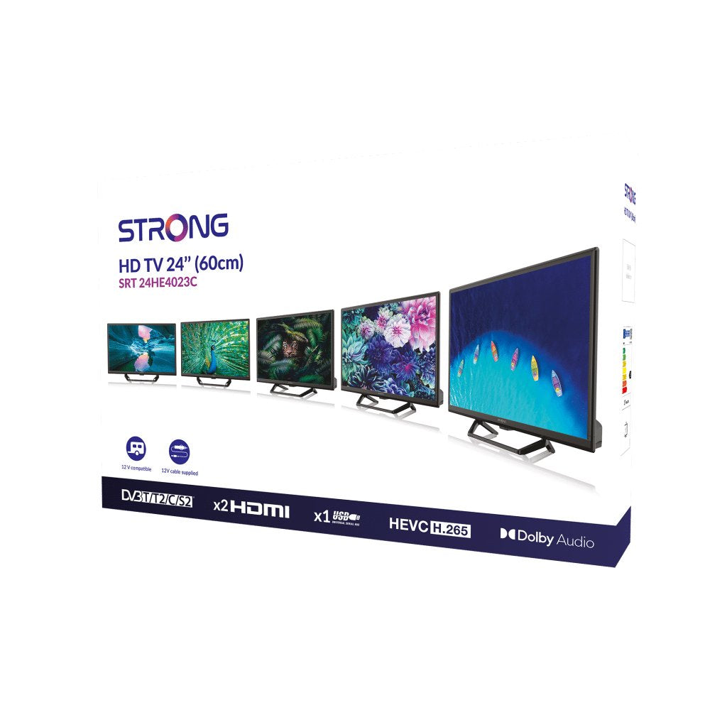 Tv Strong 24" Serie He4023 24he4023c Hd Ready Soporte Central