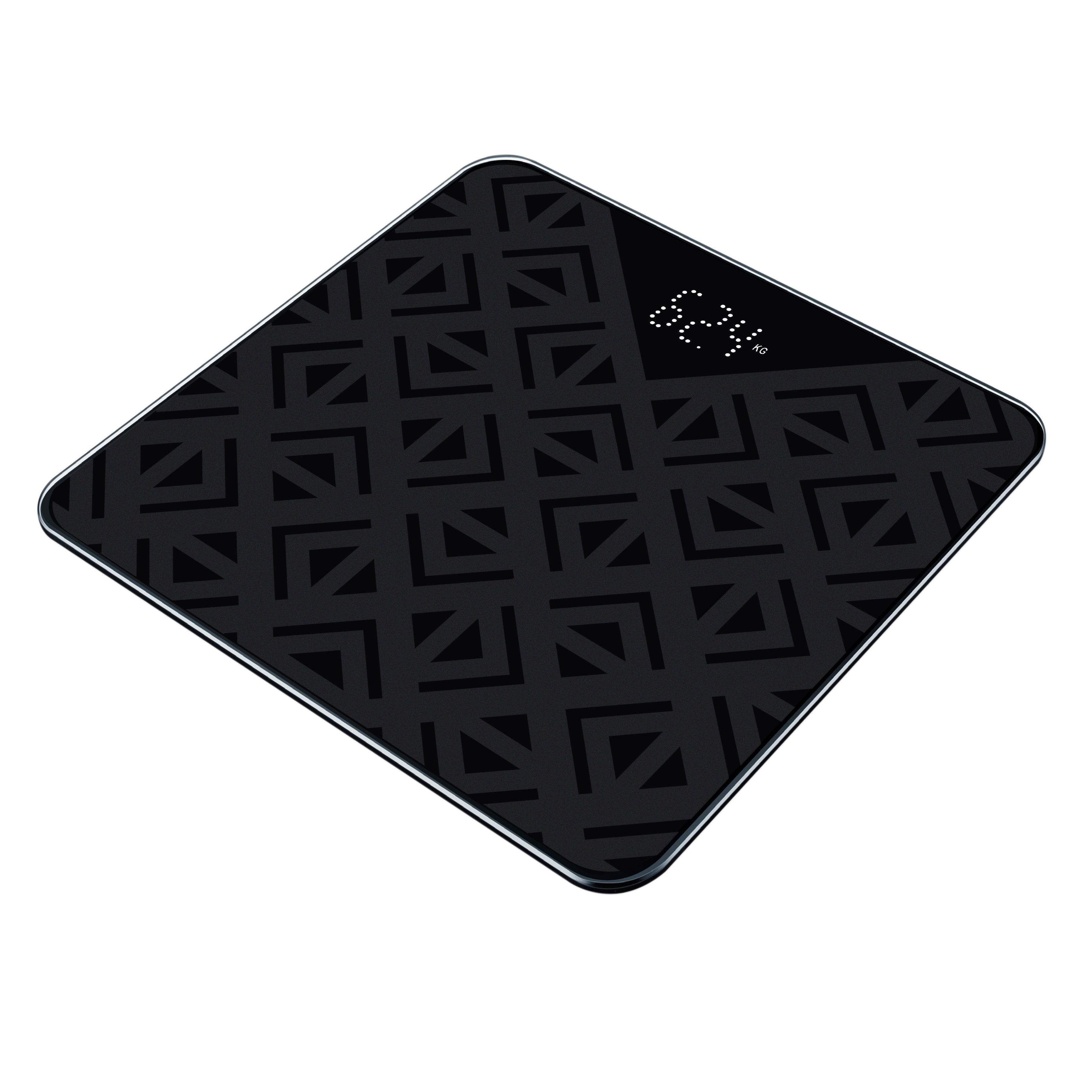 Adler Ad 8170 Bascula De Baño - 180 Kg, Negro