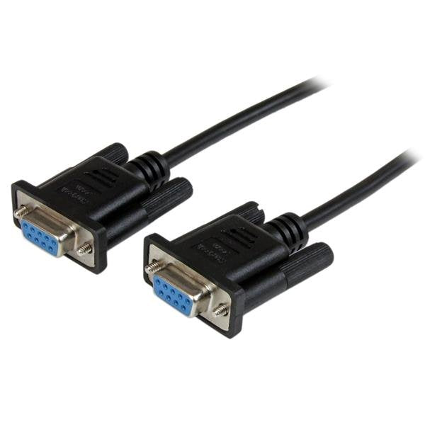 Startech Cable Serie Rs232 Db9 H/H 2m Negro Scnm9ff2mbk