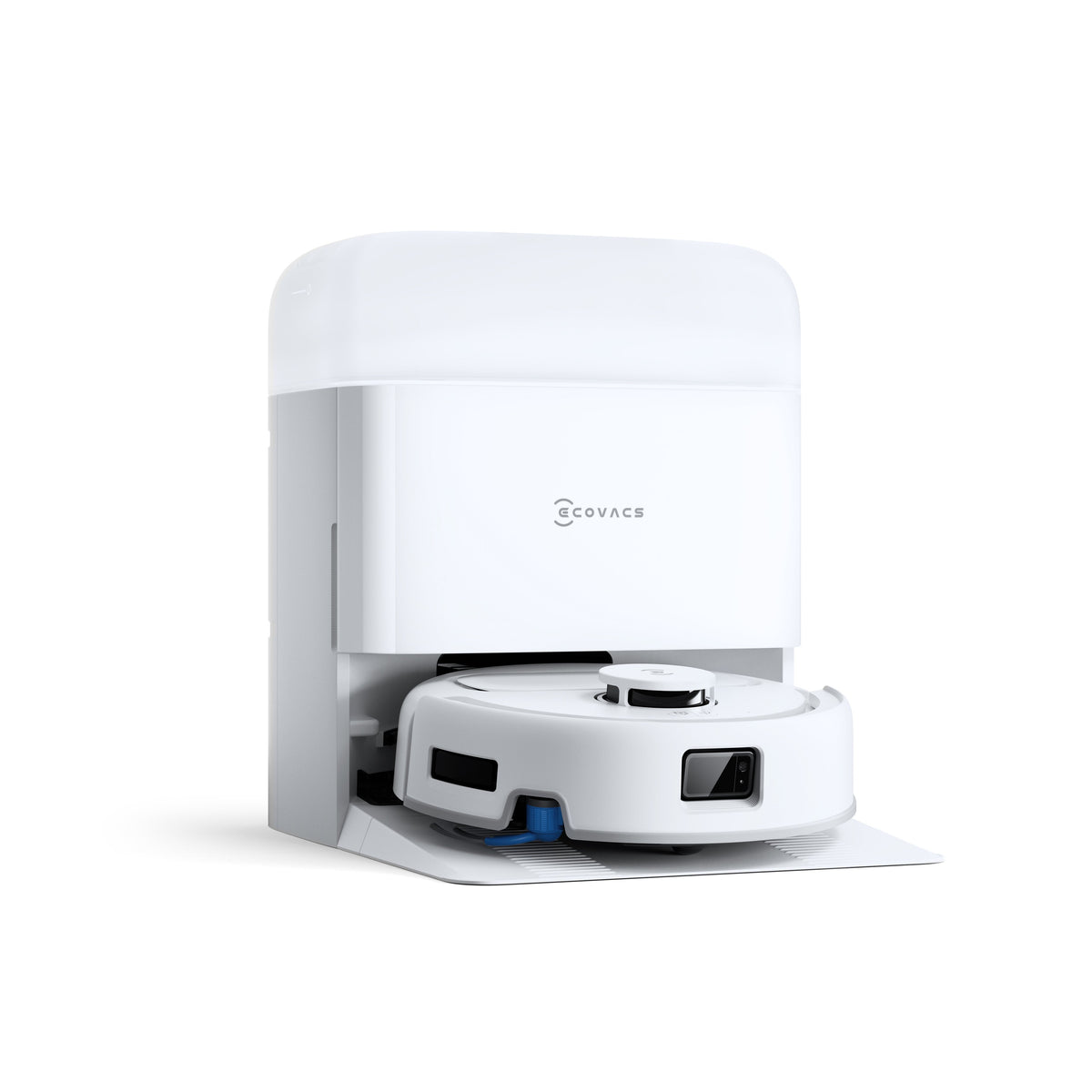 Ecovacs Deebot Mini 2 Vacuum Cleaner,Robot,Wet&Dry,Compact Design,White+Auto-Empty Station