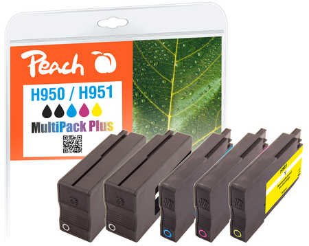 EAN 7640164822693 - Peach PI300-587 cartucho de tinta Negro, Cian, Magenta, Amarillo imagen 1