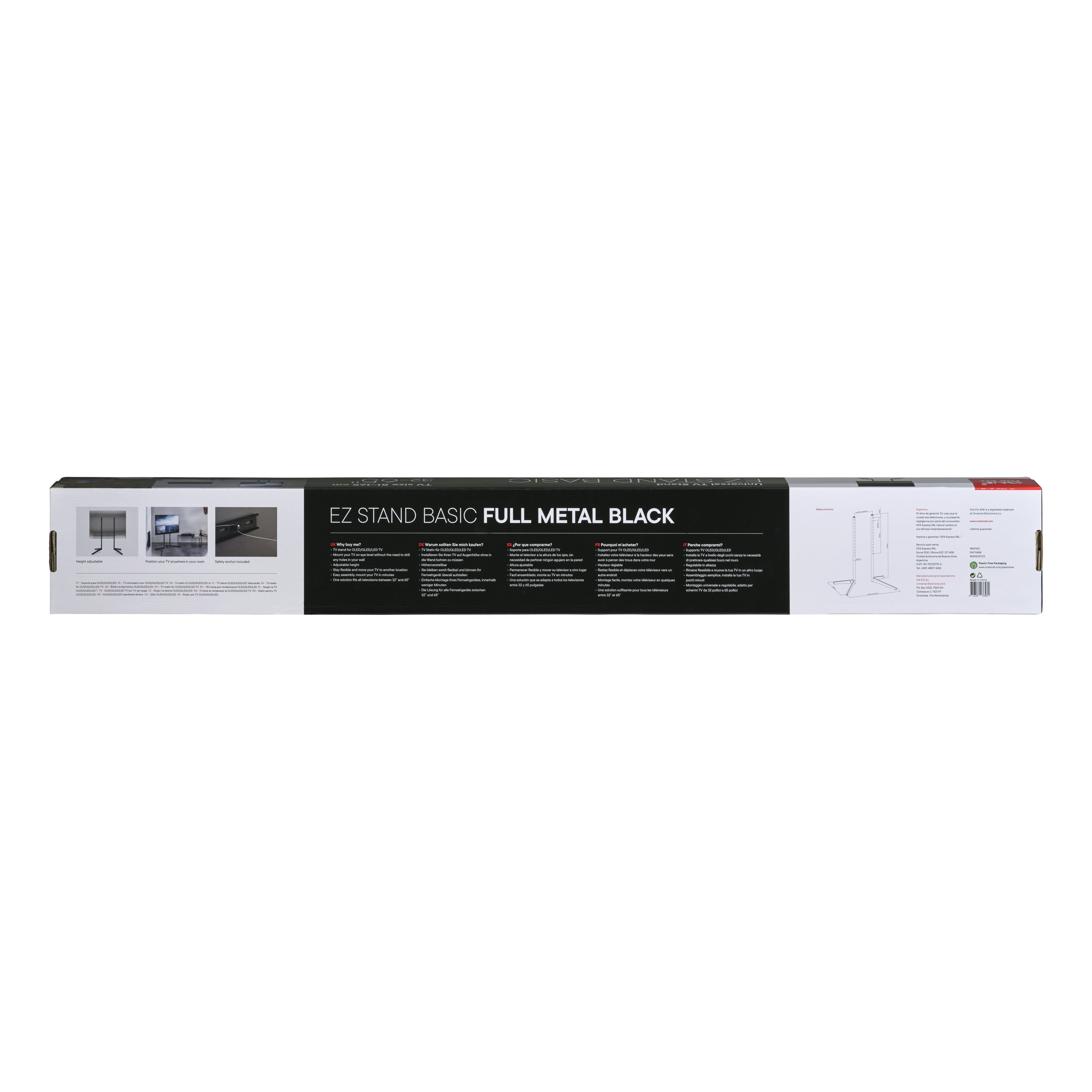 Soporte  One For All Wm7610 Ez Universal Para Tv Negro Wm7610