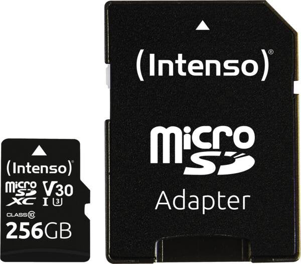 EAN 4034303037643 - Intenso 3433492 memoria flash 256 GB MicroSDXC UHS-I Clase 10 imagen 2